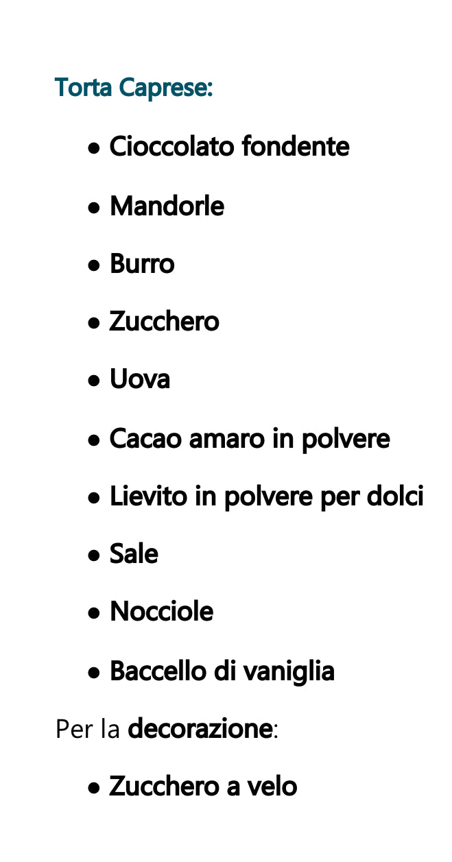 Caprese 750 gr.