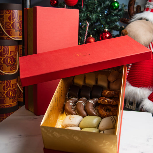 Mustaccioli al Cioccolato a latte - Box da 5pz tot. 700gr.