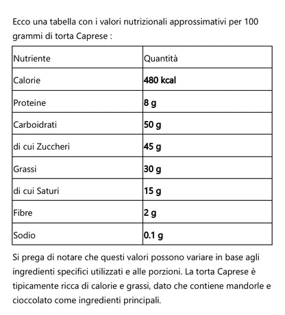 Caprese 750 gr.