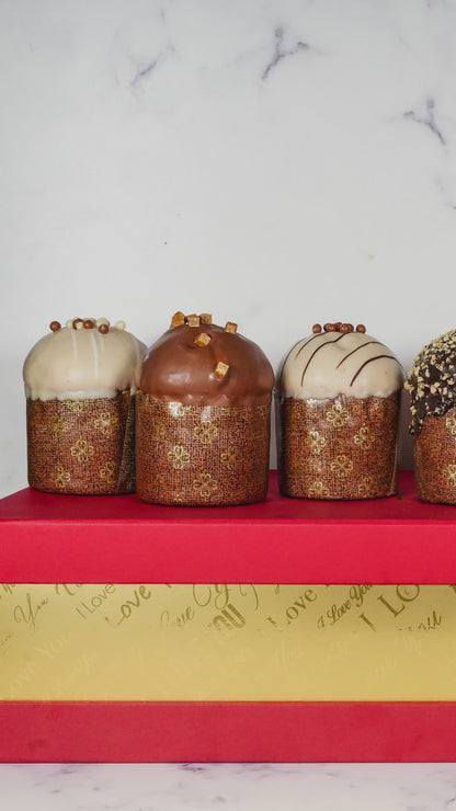 Random Box di Mini Panettoni Artigianali - 150 g. Caduno (Box da 4 o 6 Pezzi)