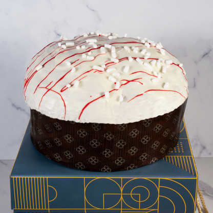 Panettone Artigianale con Crema e Variegato all'Amarena - 1,4 kg